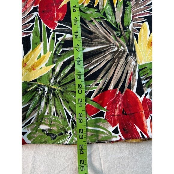 Additions by Chicos Womens Colorful Tropical Wood Button Jacket Size 2 (Size 12) - Picture 15 of 15